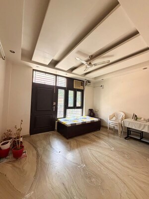 Living Room in 3 BHK Builder Floor at Ashok Vihar – for Sale