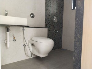 Bathroom in 3 BHK Apartment at Wakad – for Sale
