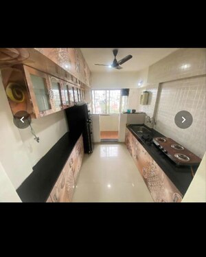 Kitchen in 2 BHK Apartment at Global Meadows, Dhanori – for Rent