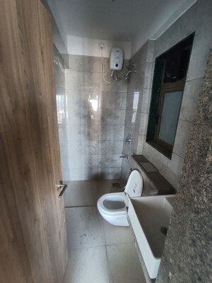 Bathroom in 1 BHK Apartment at Birla Vanya, Kalyan West – for Rent