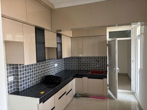 Kitchen in 3 BHK Apartment at Nilaya Greens, Raj Nagar Extension – for Rent
