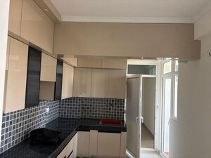 Kitchen in 3 BHK Apartment at Nilaya Greens, Raj Nagar Extension – for Rent