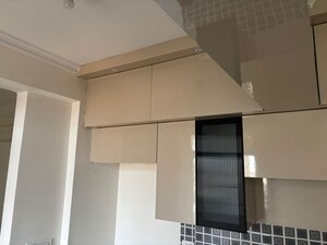 Kitchen in 3 BHK Apartment at Nilaya Greens, Raj Nagar Extension – for Rent