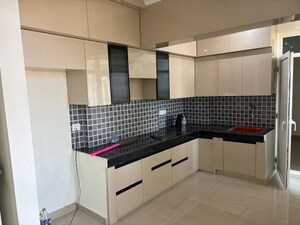 Kitchen in 3 BHK Apartment at Nilaya Greens, Raj Nagar Extension – for Rent