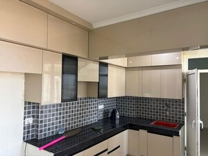 Kitchen in 3 BHK Apartment at Nilaya Greens, Raj Nagar Extension – for Rent