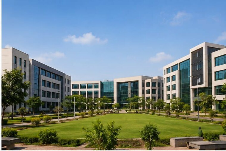 Exterior View, knowledge park 3 greater noida Commercial Office Space in IT/SEZ 5 Acre In Knowledge Park 3 Greater Noida Greater Noida 10612045