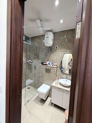 Bathroom in 2 BHK Builder Floor at Sector 15 – for Rent