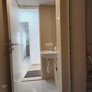 Bathroom in 1 BHK Apartment at Hiranandani Estate Solitaire C, Hiranandani Estate – for Rent