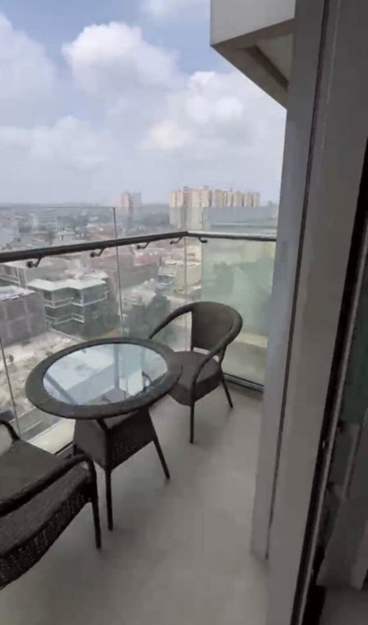 Balcony, m3m-one-key-resiments Studio 1100 Sq.Ft. Apartment In Sector 67 Gurgaon 10612075