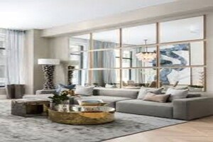 Living Room in 3 BHK Apartment at Bren Soho, Kanakapura Road – for Sale
