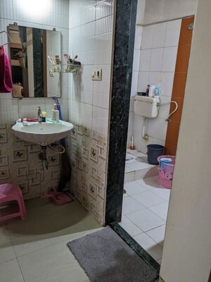 Bathroom in 2 BHK Apartment at Aishwaryam Ventures, Pimpri Chinchwad Pcmc – for Rent