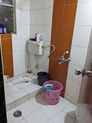 Bathroom in 2 BHK Apartment at Aishwaryam Ventures, Pimpri Chinchwad Pcmc – for Rent