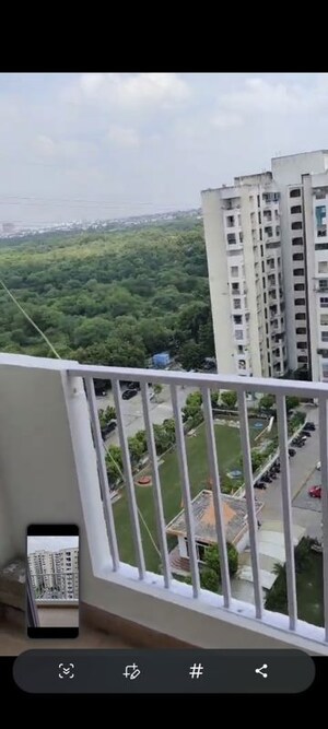Balcony in 3.5 BHK Apartment at Rapti Apartment, Gomti Nagar – for Rent