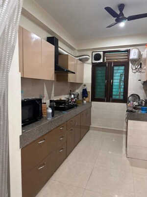 Kitchen in 3 BHK Builder Floor at Sector 15 – for Rent