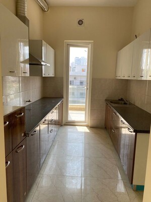 Kitchen in 3 BHK Builder Floor at Sector 57 – for Rent