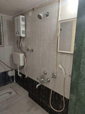 Bathroom in 3 BHK Apartment at Wakad – for Sale