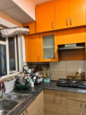 Kitchen in 2.5 BHK Apartment at Galaxy North Avenue ll, Gaur City 2 – for Rent