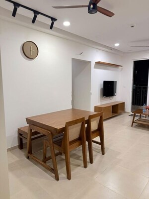 Gym in 3 BHK Apartment at Bhartiya Nikoo Homes Phase 2, Thanisandra Main Road – for Rent