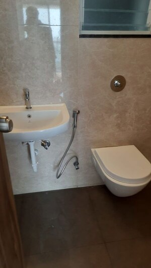 Bathroom in 2 BHK Apartment at Choice Goodwill Meadows, Lohgaon – for Rent