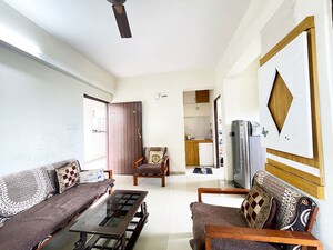 Living Room in 3 BHK Apartment at Vatva – for Sale