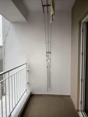 Bathroom in 3 BHK Apartment at Bhartiya City Nikoo Homes 4, Thanisandra Main Road – for Rent