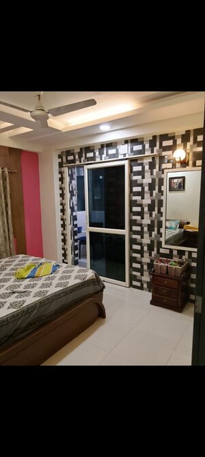 Bedroom in 2 BHK Apartment at Sangani Samarthya Residency, Chandkheda – for Rent