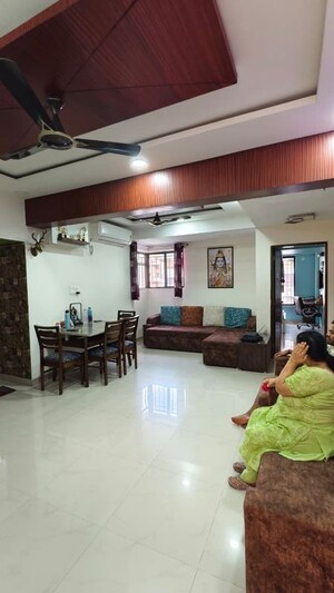 Living Room in 3 BHK Apartment at Wakad – for Sale