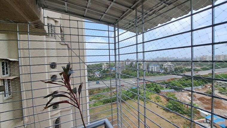 Balcony, lakhanis-galaxy 3 Bedroom 1680 Sq.Ft. Apartment In Cbd Belapur Sector 15 Navi Mumbai 10612180