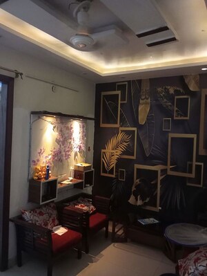 Living Room in 1 BHK Builder Floor at Uttam Nagar – for Rent