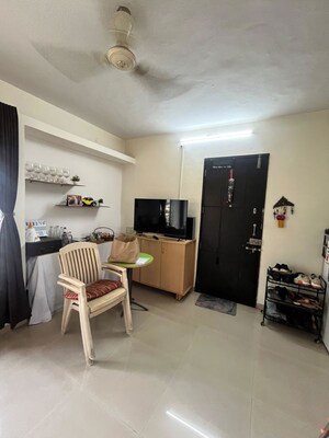Living Room in 2 BHK Apartment at Kumar Papillon, Pashan Gaon – for Rent