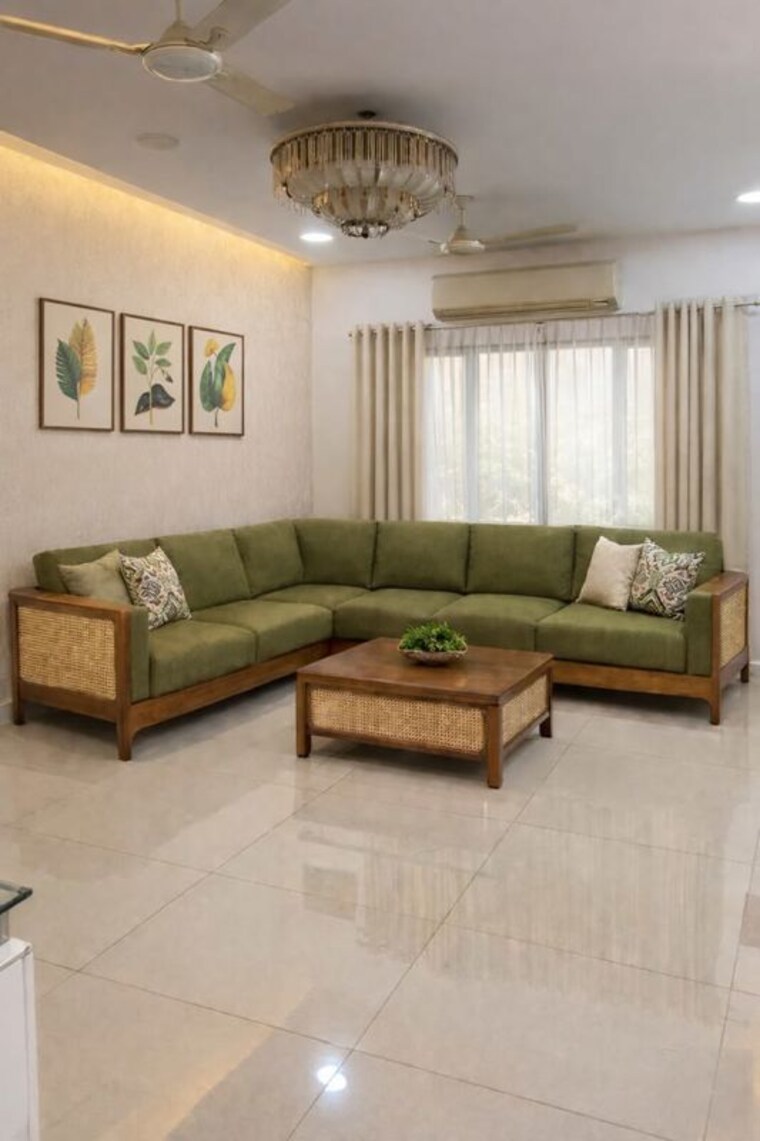 Living Room, kannadi i 3 Bedroom 1300 Sq.Ft. Villa In KannadI I Palakkad 10612196