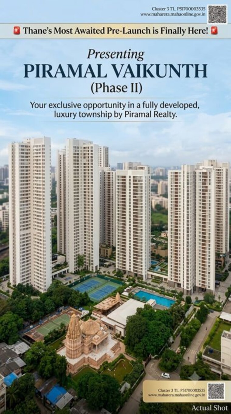 Exterior View, piramal-vaikunth 2 Bedroom 850 Sq.Ft. Apartment In Balkum Pada Thane 10612176