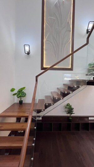 Staircase in 4 BHK Apartment at Emaar Gurgaon Greens, Sector 102 – for Rent