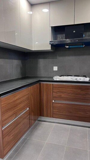 Kitchen in 4 BHK Apartment at Emaar Gurgaon Greens, Sector 102 – for Rent