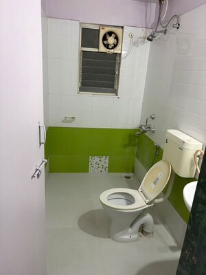 Bathroom in 3 BHK Apartment at Tivona Homes, Baner – for Rent