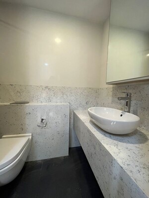 Bathroom in 1 BHK Apartment at Siddha Sky, Sion – for Rent