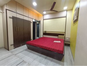 Bedroom in 2 BHK Apartment at Group Seven Rushi Heights, Goregaon East – for Rent