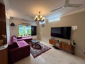 Living Room in 3 BHK Apartment at Serenity Tower, Andheri West – for Rent