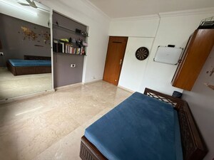 Master Bedroom in 3 BHK Apartment at Serenity Tower, Andheri West – for Rent