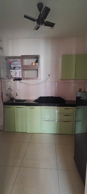 Kitchen in 1 BHK Apartment at Shapoorji Pallonji Joyville Hinjewadi, Hinjewadi – for Rent