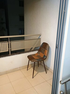 Balcony in 1 BHK Apartment at Rohan Ipsita, Hinjewadi – for Rent
