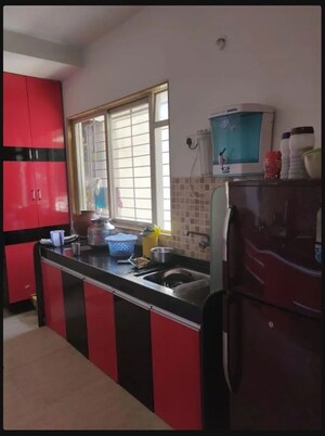 Kitchen in 3 BHK Apartment at Park Express, Baner – for Rent