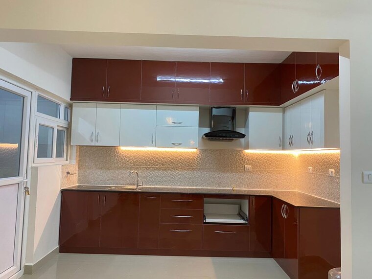 Kitchen, ramky-one-north 2 Bedroom 1100 Sq.Ft. Apartment In Yelahanka Bangalore 10612278