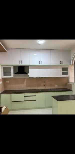 Kitchen in 3 BHK Apartment at TVS Emerald Jardin, Singasandra – for Rent