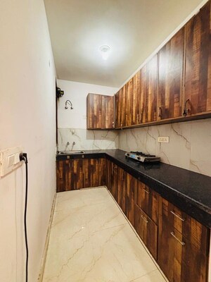 Kitchen in 1 BHK Builder Floor at Saket – for Rent