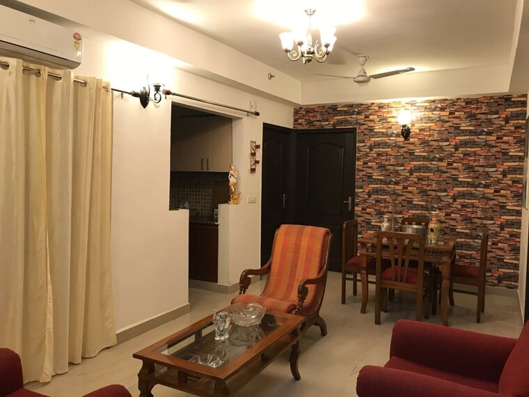 Living Room, nimbus-the-hyde-park 3.5 Bedroom 1835 Sq.Ft. Apartment In Sector 78 Noida 10612297