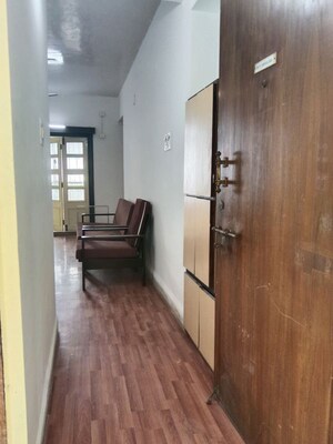 Bathroom in 2 BHK Apartment at Suvarnayug Loksangam Vihar, Aundh – for Rent