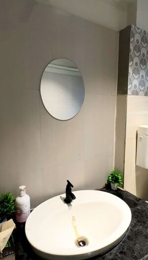 Bathroom in  Office Space at Dev Aurum, Prahlad Nagar – for Rent