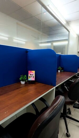Team Area in  Office Space at Dev Aurum, Prahlad Nagar – for Rent