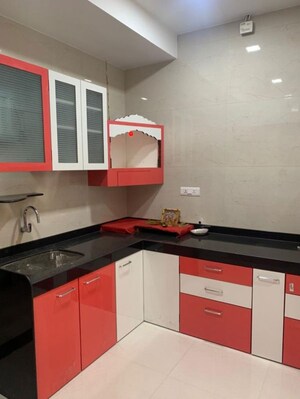 Kitchen in 2 BHK Apartment at Riddhi Tower, Malad East – for Rent